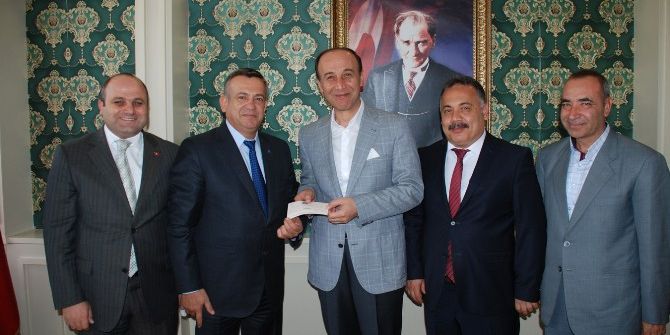 Merinos Holdingden Adıyaman Emniyetine 100 Bin Tl Bağış