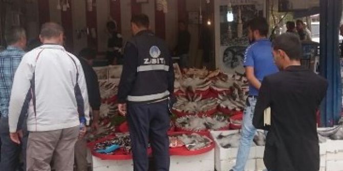 Aksaray’da Balıkçılar Denetleniyor