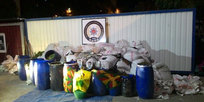 Diyarbakır Lice’de Narkotik Terörüne Büyük Darbe