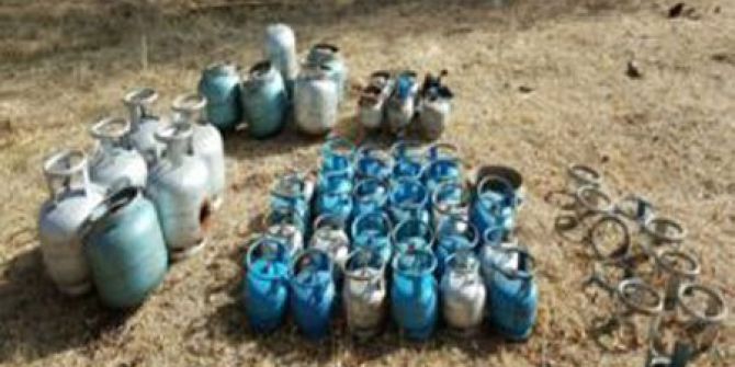 Muş’ta Patlayıcı Düzeneği Yerleştirilmiş 11 Tüp Ele Geçirildi