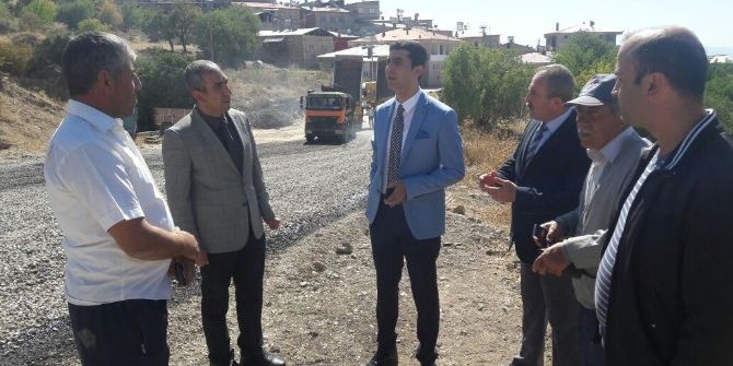 Çemişgezek’te Asfalt Çalışması