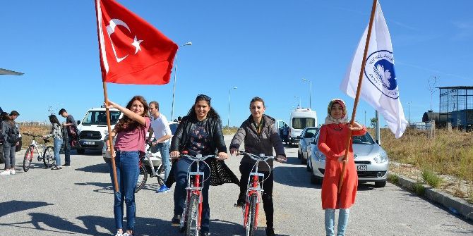 Uyuşturucuya Karşı Pedal Çevirdiler