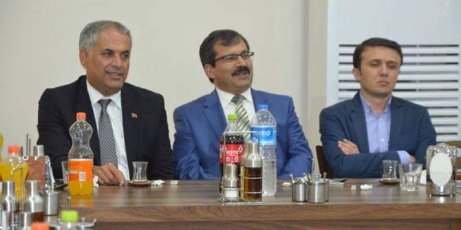 Başkan Yaman Veda Yemeğine Katıldı