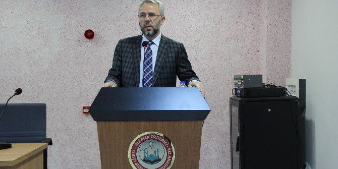 İl Müftüsü Doç. Dr. Şahin Güven’den “Değerler Eğitimi” Konferansı