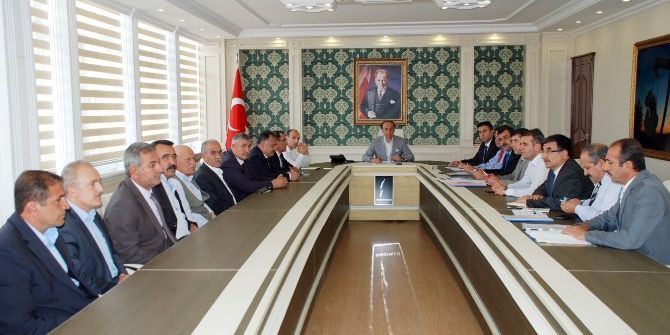 Kahta Mülk Göletinin Islah Toplantısı Yapıldı