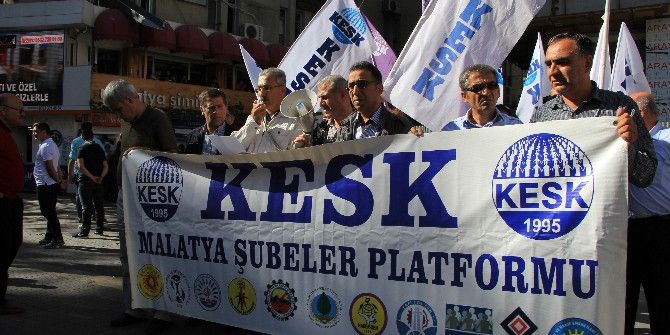 Kesk Basın Açıklaması İle Protesto Etti
