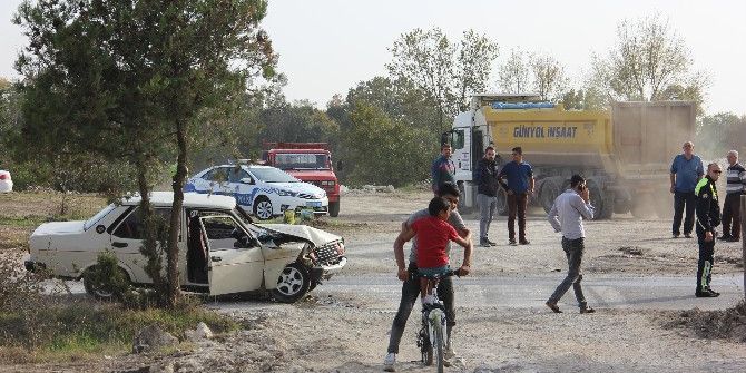 Edirne’de Trafik Kazası: 2 Yaralı