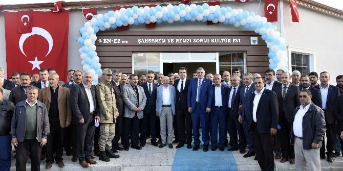 Kelkit’te Kültür Evi Açılışı Gerçekleştirildi