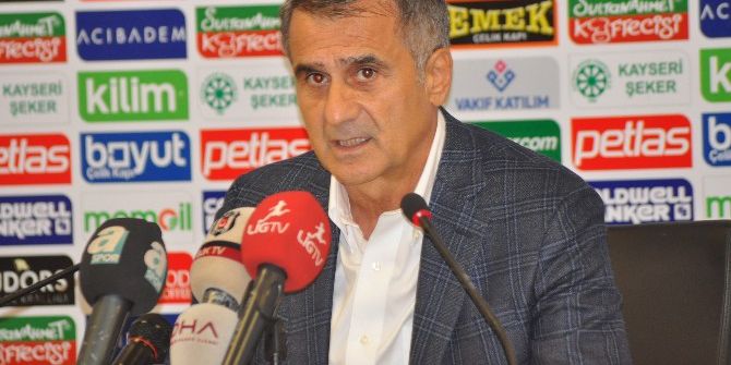 Şenol Güneş’ten Milli Takım Yorumu