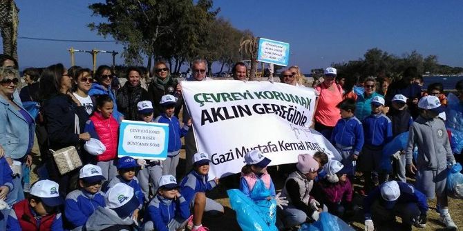 Turmepa Öncülüğünde Urla Kıyıları Temizlendi