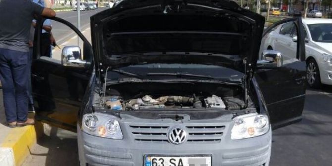 Aranan Otomobil Diyarbakır’da Ele Geçirildi