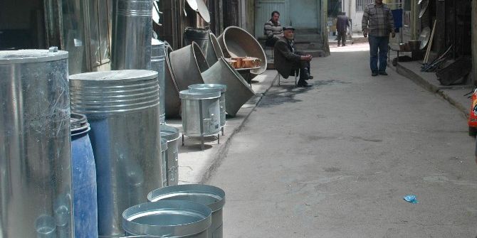 Helvacılar Çarşısında Kış Hazırlığı