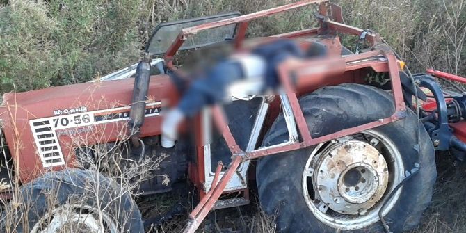 Tekirdağ’da Traktör Dereye Yuvarlandı: 1 Ölü