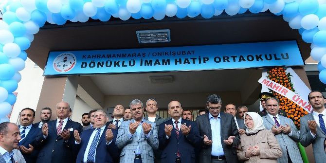 Dönüklü İmam Hatip Ortaokulu Eğitime Açıldı
