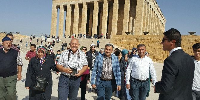 Develi Belediye Başkanı Mehmet Cabbar Anıtkabir’i Ziyaret Etti