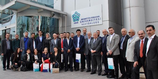 Kosovalı Heyetten Necmettin Erbakan Üniversitesine Ziyaret