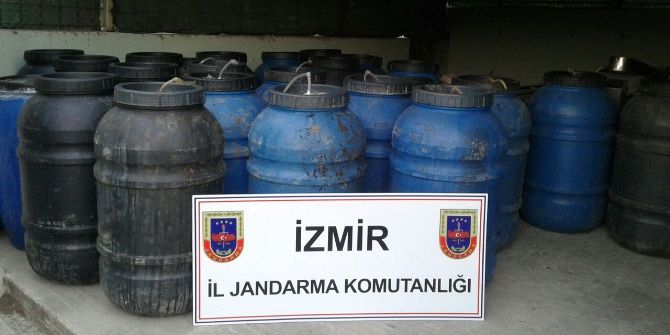 Sahte İçki Üretenlere Jandarma Baskını