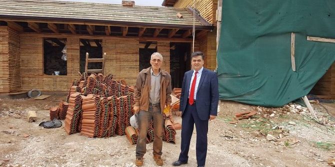 Pazaryeri Tescilli Ev Restorasyonları Devam Ediyor