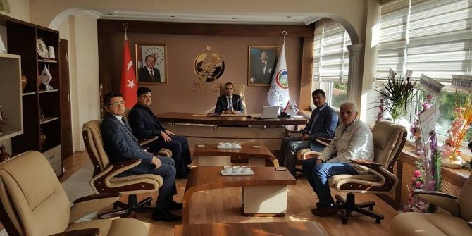 Pazaryeri Kaymakamı Halil Dalak’a Hayırlı Olsun Ziyareti