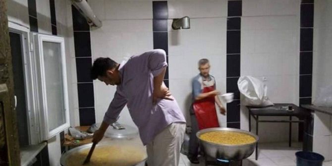 Günlüce Köyü Muhtarından Halka Aşure