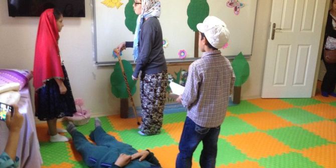 Kırmızı Başlıklı Kız, Ahmetli’de