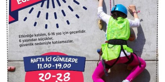 Tırmanma Duvarı Espark Alışveriş Merkezi’nde