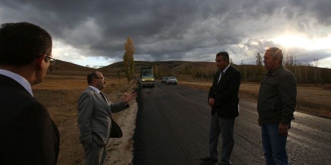 Vali İsmail Ustaoğlu, Gökpınar Ve Kabaçayır Arasında Devam Eden Çalışmaları İnceledi