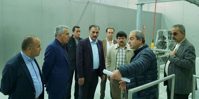 Et Ve Süt Kurumu Genel Müdürü Yılmaz, Et Entegre Tesisinde İncelemede Bulundu