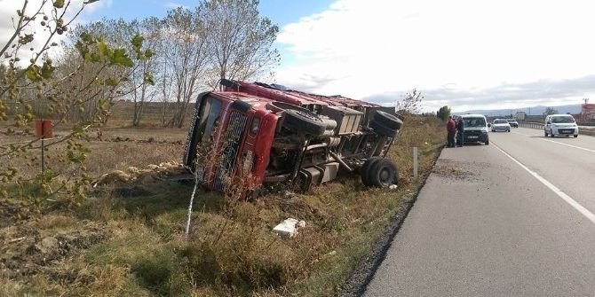 Kamyon Dolusu Koyun Telef Oldu