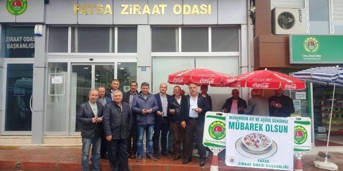 Ziraat Odası 750 Kişiye Aşure Dağıttı