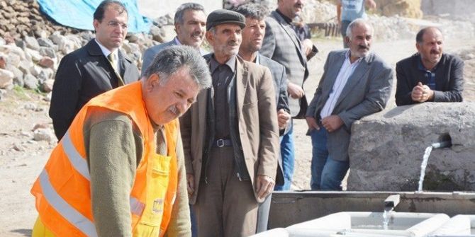 Ağadeve Köyünde 10 Adet Hayvan İçme Suyu Sıvat Dağıtımı Yapıldı