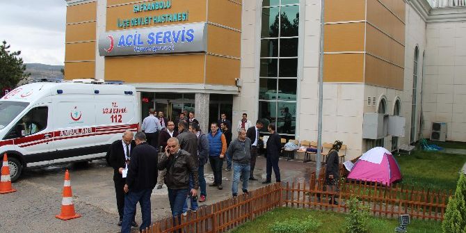 Sağlık-sen Üyelerinden Hastane Önünde Çadırlı Eylem