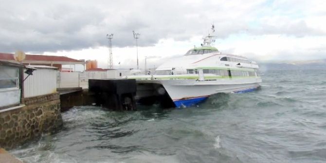 Maramara’da Fırtına Deniz Ulaşımını Aksatıyor