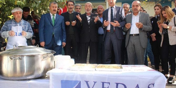 Vedaş’tan Aşure Etkinliği