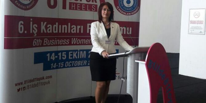 İş Kadını Nurcan Özçakır 6’ncı İş Kadınları Platformunda Bilecik’i Temsil Etti