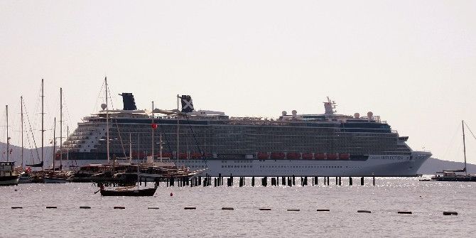 3 Bin Turist Bodrum’a Akın Etti