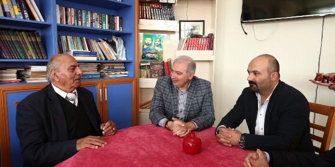 Başkan Uysal, Ağu İçen Cemevi’ni Ziyaret Etti