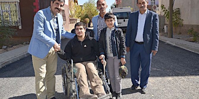 Engelli Gençten Başkan Asya’ya Teşekkür