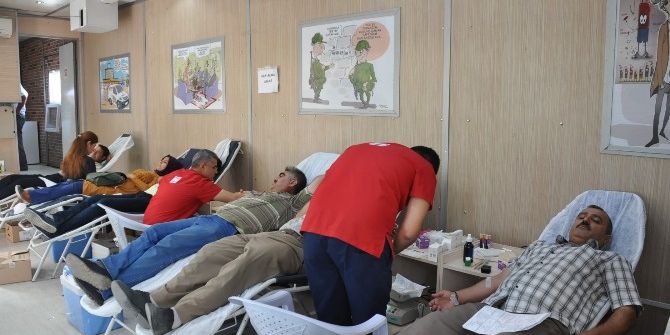 Ceylanpınar’da Kan Bağışına Yoğun İlgi