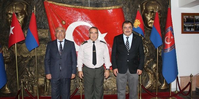 Bilecik Tso Başkanı Ateş Ve Meclis Başkanı Aynur’dan Tuğgeneral Koç’a Ziyaret