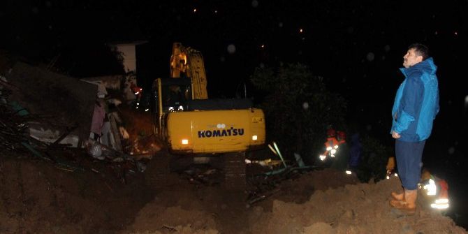 Rize’de Heyelan: 2 Ölü