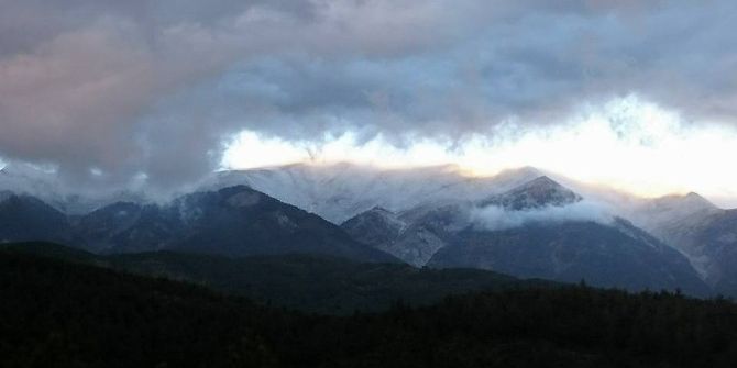 Uludağ’ın Zirvesine Sezonun İlk Karı