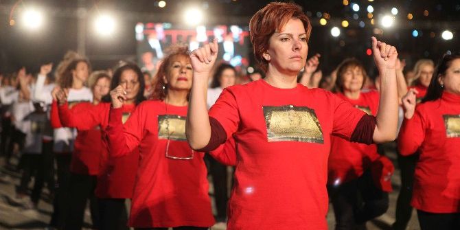 2 Bin 123 Kişi Hep Birlikte Zeybek Oynayıp Türkiye Haritası Oluşturacak