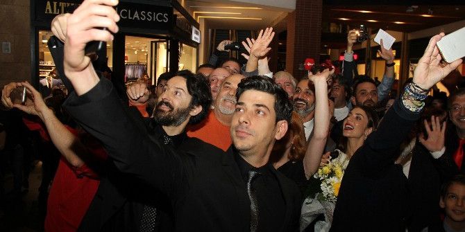 ‘Seni Seven Ölsün’ Oyuncuları Trabzon’da