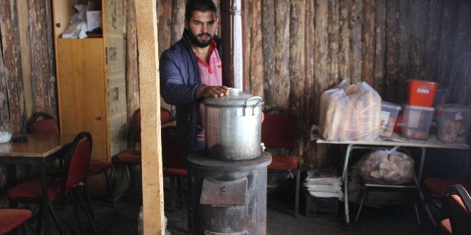 Erzurum’da Soba Ve Kaloriferler Yanmaya Başladı