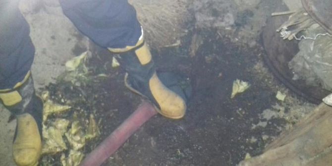 Metan Gazı İtfaiyeyi Harekete Geçirdi