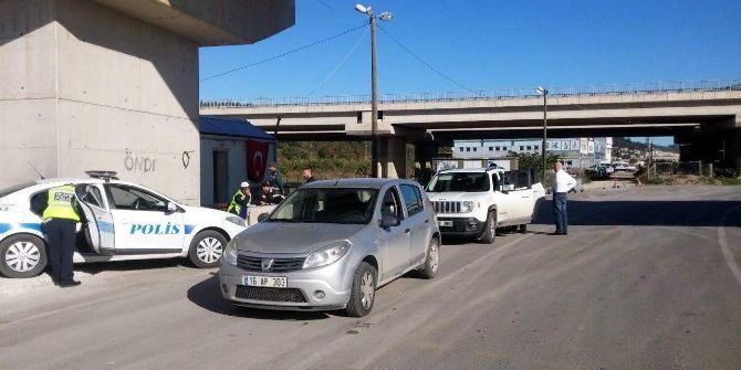 Bursa’nın Giriş Ve Çıkışları Tutuldu