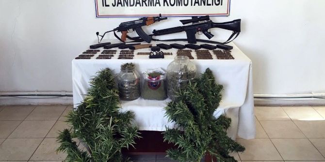 Siverek’te Silah Ve Mühimmat Ele Geçirildi