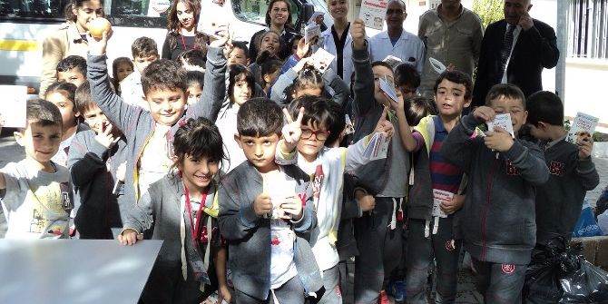 İlkokul Öğrencileri Hayvan Barınağını Ziyaret Ettiler