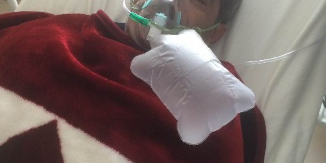 Arının Soktuğu Adam Hastanelik Oldu